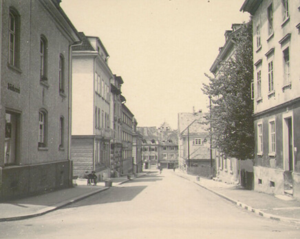 Bergmannstraße, Bregenz, Ruetzler, 1944, Geschichte